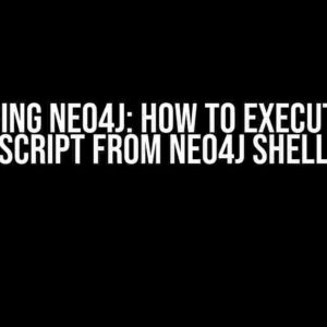 Mastering Neo4j: How to Execute a CQL Script from Neo4j Shell